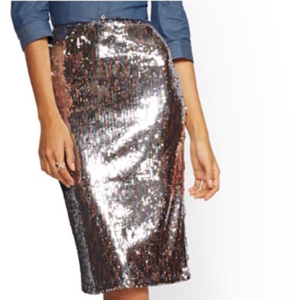 Sequin skirt